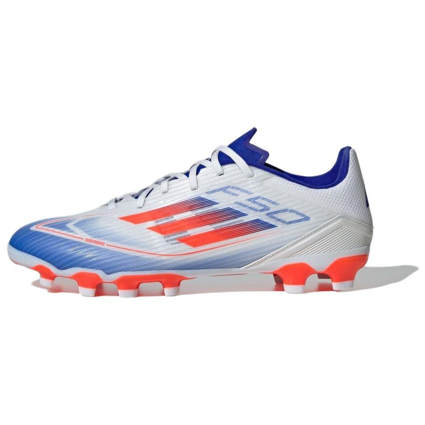 Adidas Adidas F50 League MG Multi Ground Slip Resistant Abrasion Resistant Soccer Shoes Men's White Red Blue