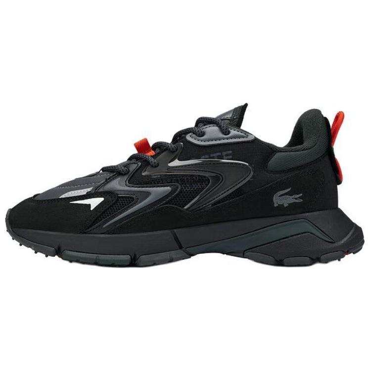 LACOSTE Low top Casual Shoes Men's Black
