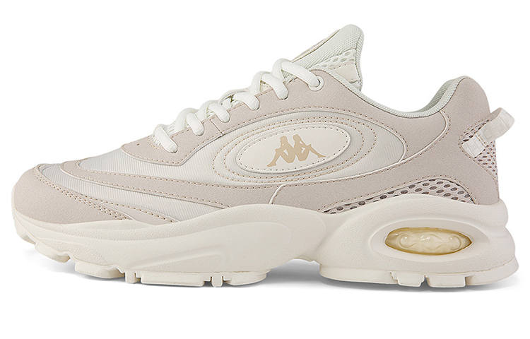 Kappa Kappa Mesh, Textile, Synthetic Leather Lace Up Cushioning Abrasion Resistant Coverage Support