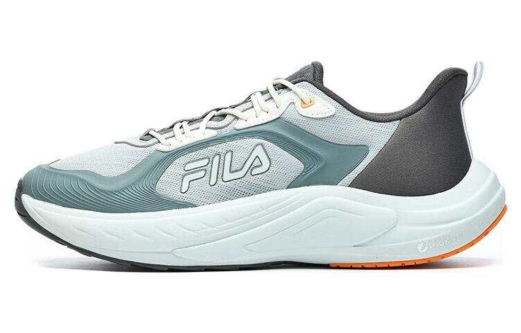 FILA WOLF Textile, Synthetic Leather, TPU Low top Casual Shoes Men's Pearl Blue