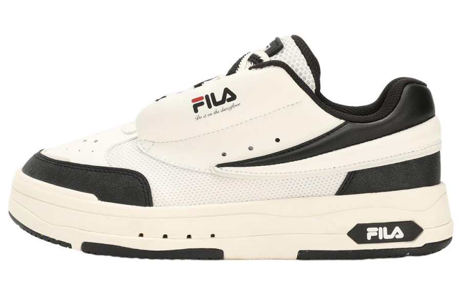 FILA Mix Low Skate Shoes 'White Black'