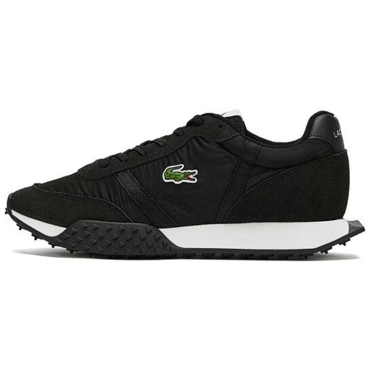 LACOSTE Low top Casual Shoes Men's Black