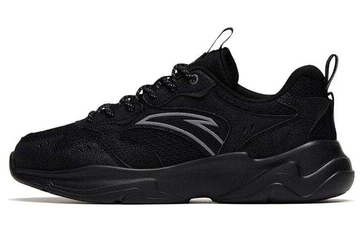 Anta Classic Slip Resistant, Abrasion Resistant, Lightweight Low top Sports Casual Shoes Women's Black