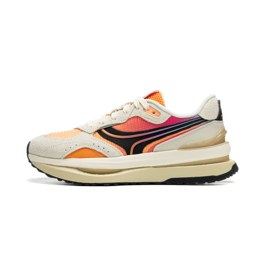 Li-Ning Li Ning Zhongning M1000 Cushioning Breathable Support Rebound Low top Casual Shoes Men's Light Yellow
