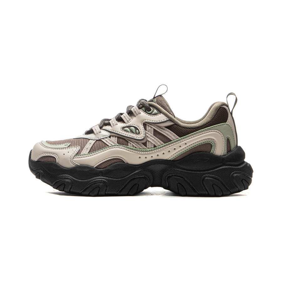 Li-Ning Li Ning Cat Paw Lite3 Slip Resistant, Abrasion Resistant, Breathable, Lightweight, Height Increasing Low top