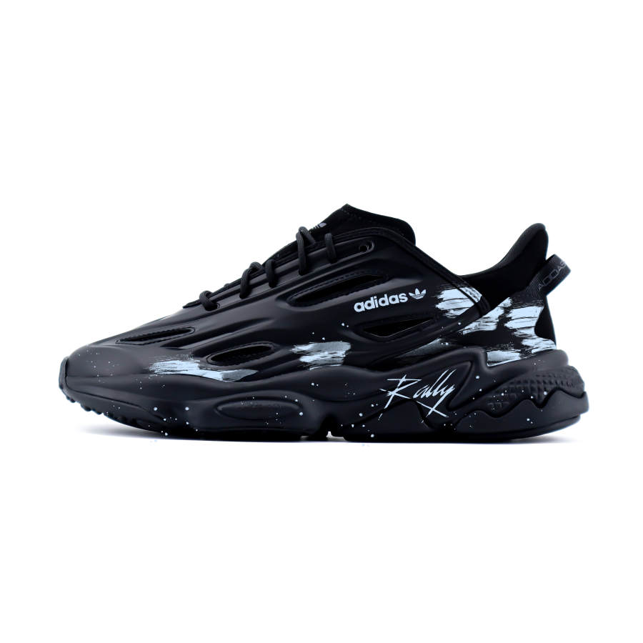 Adidas Originals Ozweego Celo Gilded Abrasion Resistant Abrasion Resistant Low top Casual Shoes Unisex Black Blue