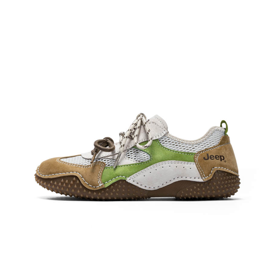 Jeep Outdoor Sports Thin Breathable Mesh Shoes Low top Casual Shoes Women's