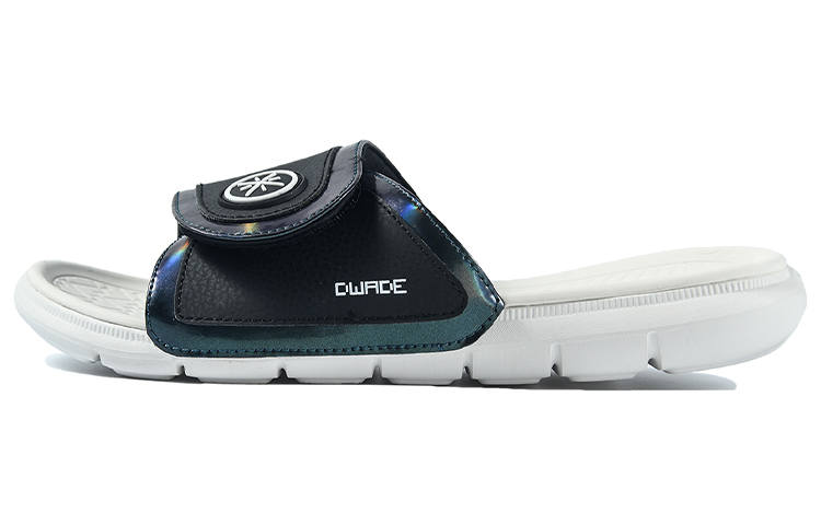 Li-Ning Li Ning WOW Slide Slippers Unisex Black White