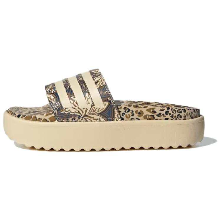 Adidas Adidas Adilette Platform Slides Crystal Sand Women's