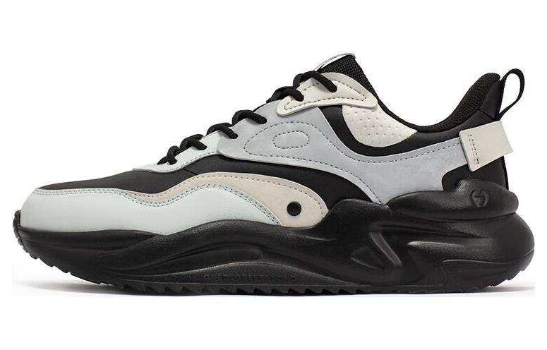 361° Yunshu 3 Breathable Low top Casual Shoes Men's Black Gray