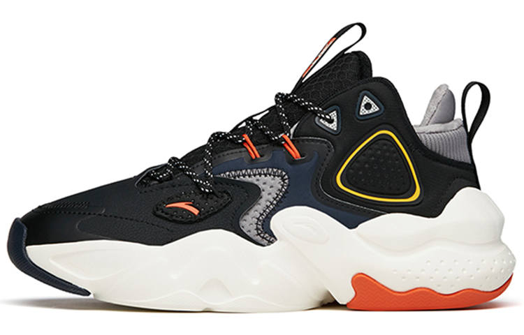 Anta Bastard Wei Feng 2 Textile, Synthetic Leather Platform Leather Upper Fleece Lined