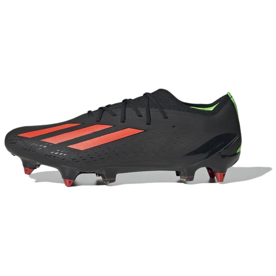 Adidas Adidas X Speedportal.1 Slip Resistant Abrasion Resistant Soccer Shoes Men's Black Red