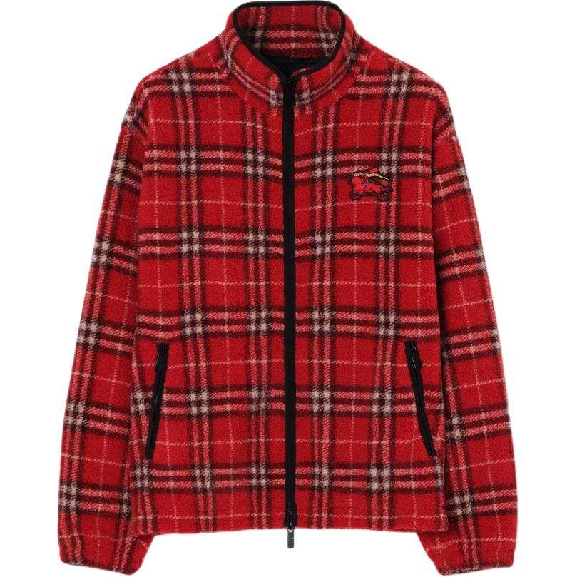 Burberry Horse Year New Year Celebration Collection SS26 Velvet feel Coat Men's
