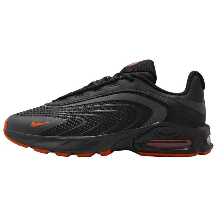 Nike Nike Air Max Fire Soft And Comfortable Low top Casual Shoes Unisex Black Orange