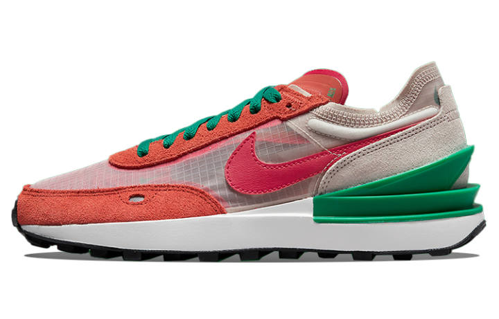 Nike Nike Waffle One Burnt Sunrise Light Orewood Brown Malachite Mystic Hibiscus Women's
