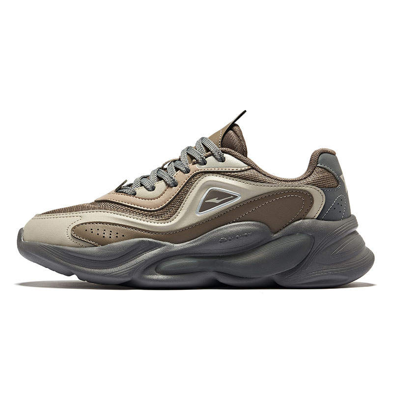 Erke Derivation 2.0 Low top Casual Shoes Men's Dry Wood Ash Ironman Gray