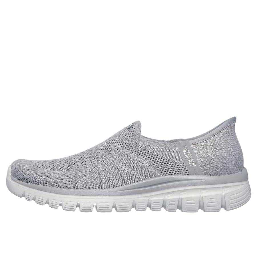 Skechers Graceful Low top Casual Shoes Men's Gray