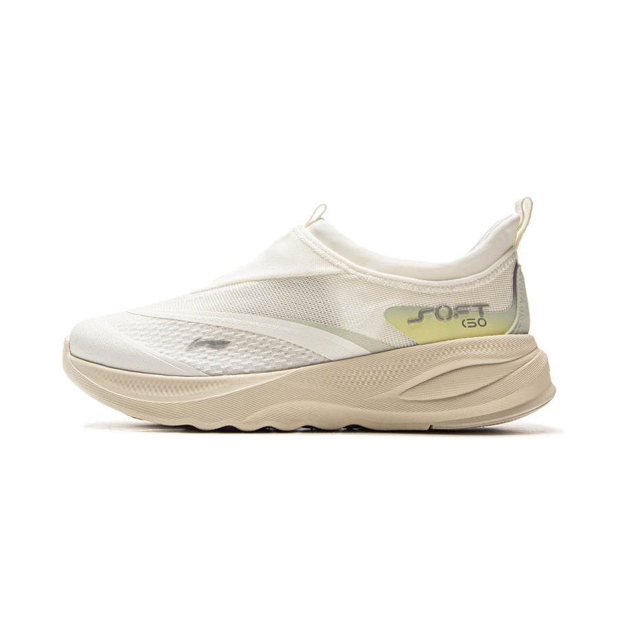 Li-Ning Li Ning SOFT GO 2 Low top Casual Shoes Women's Ivory
