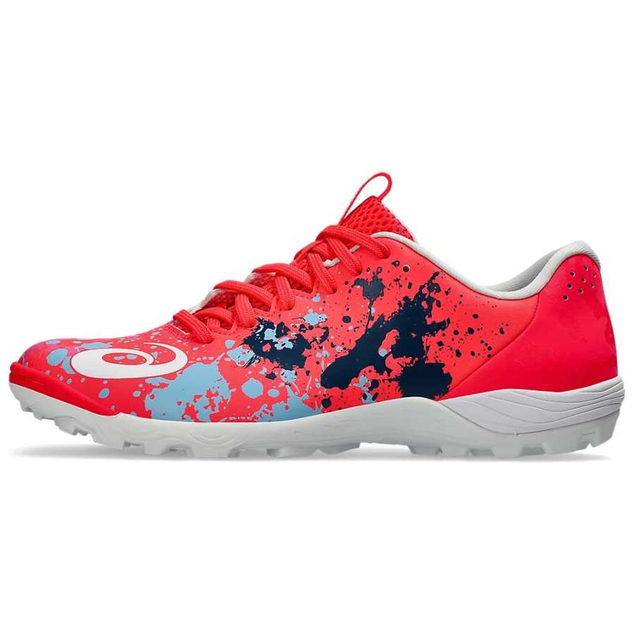 ASICS TOQUE 8 Soft And Comfortable TF Turf Artificial Turf PU Synthetic Leather Abrasion Resistant Soccer Shoes Unisex