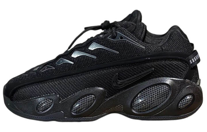 Nike Nike Glide Slip Resistant Low top Casual Shoes Men's Black