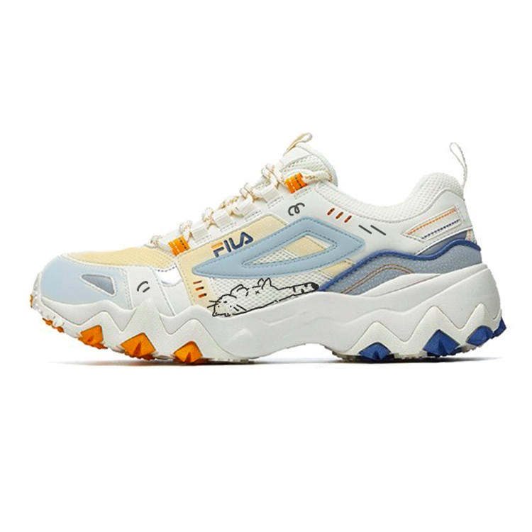 FILA Oakmont Fabric Slip Resistant, Abrasion Resistant, Breathable, Lightweight Low top Casual Shoes Men's