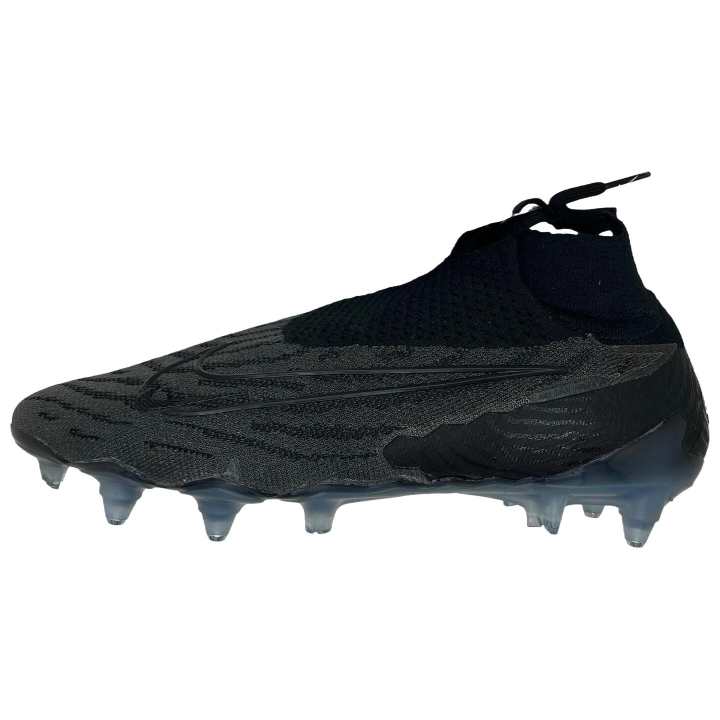 Nike Nike Phantom GX Elite Slip Resistant Abrasion Resistant Soccer Shoes Men's Black Gray
