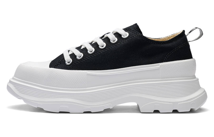 Kappa Cocoa Tea Sea Back to Back Slip Resistant Abrasion Resistant Low top Casual Shoes Women's Black