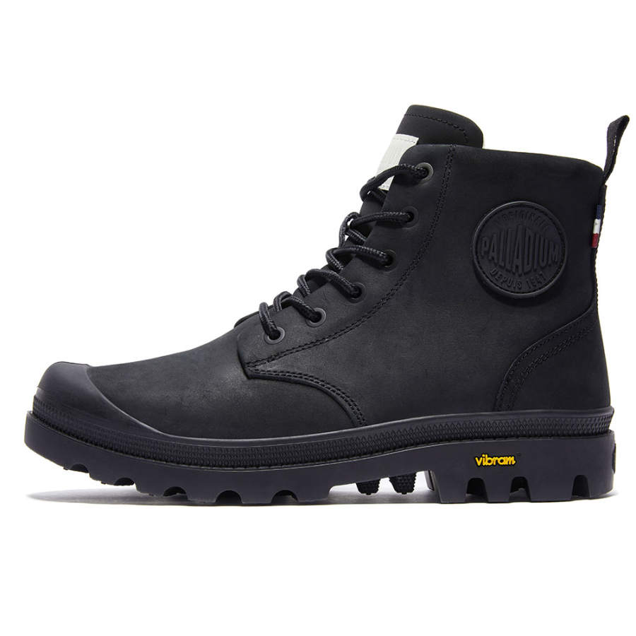 Palladium Palladium Knee High Combat Boots Unisex Black