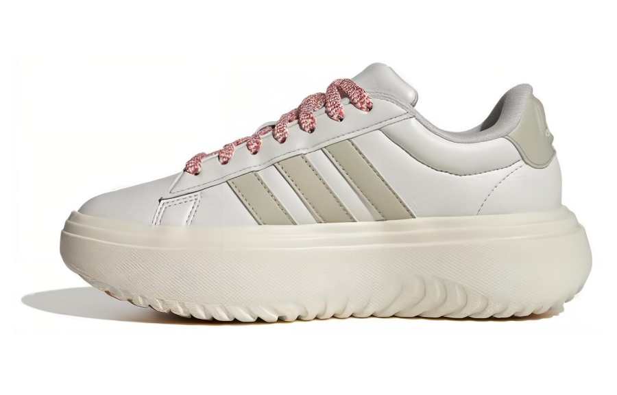 Adidas Adidas Grand Court Platform 'Beige Pink' Women's