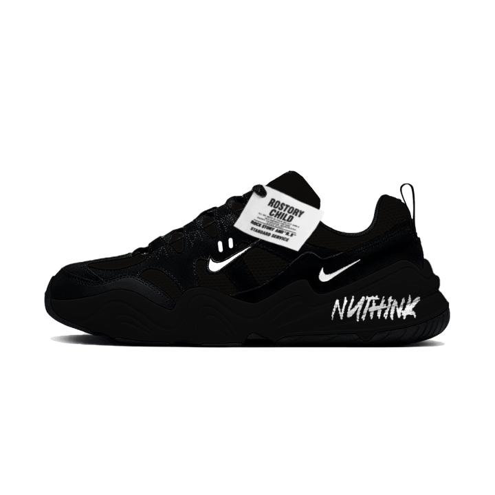 Nike Nike Tech Hera Casual Shoes Unisex Low Top Black/White