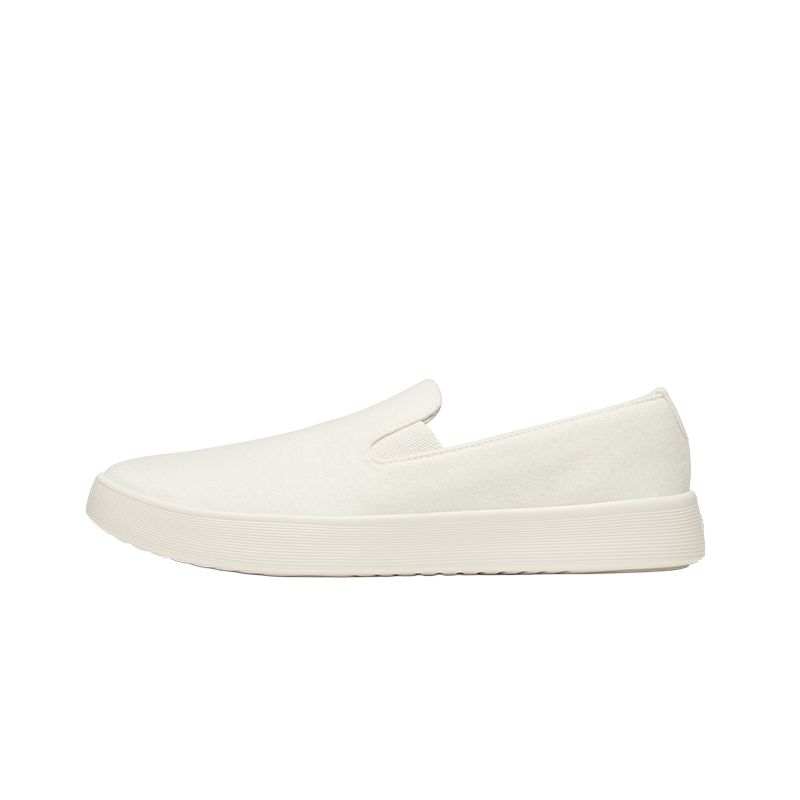 Allbirds Wool Cruiser Slip On Low top Casual Shoes Men's Natural White