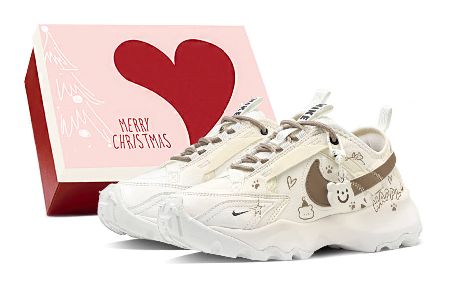 Nike Nike TC 7900 Slip Resistant Abrasion Resistant Low top Casual Shoes Women's Beige Brown