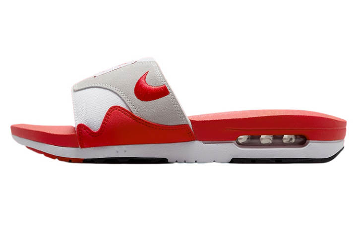 Nike Nike Air Max 1 Slide White University Red