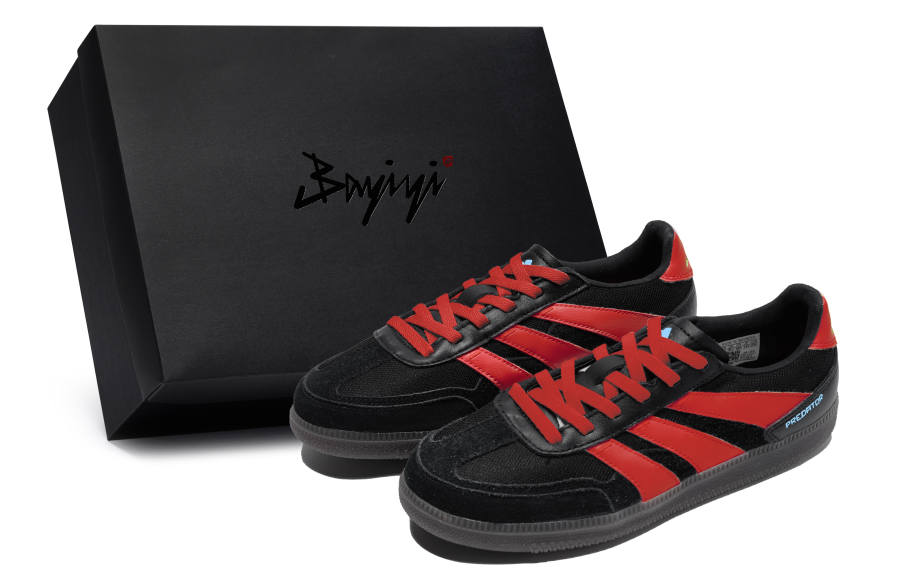 Adidas Adidas 811 Manufacturing, Iridescent Phantom Red, Special Shoe Box Low top Casual Shoes Unisex Black Red