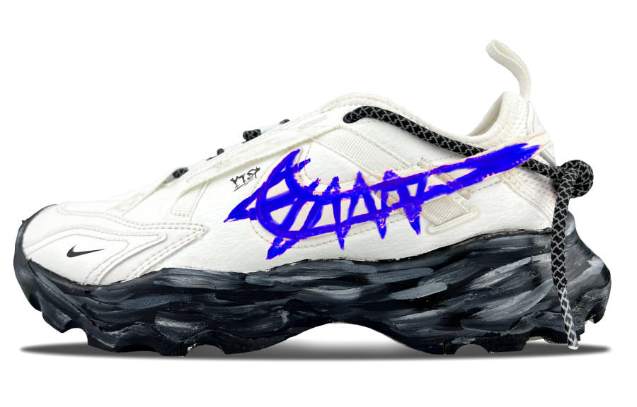 Nike Nike TC 7900 Low top Casual Shoes Women's Black Blue White