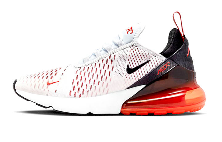 Nike Nike Air Max 270 White Mantra Orange Women's