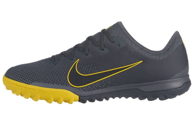Nike Nike Mercurial Vapor 12 Soccer Shoes Men's Low Top Gray/Yellow