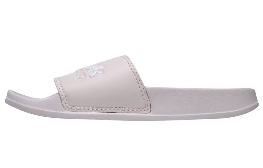 Reebok Classic Slide Soft Sole Cozy Flat Heel Sports Slippers Pink Red