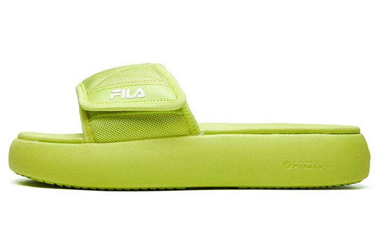 FILA FUSION Slide 'Volt Green' Women's
