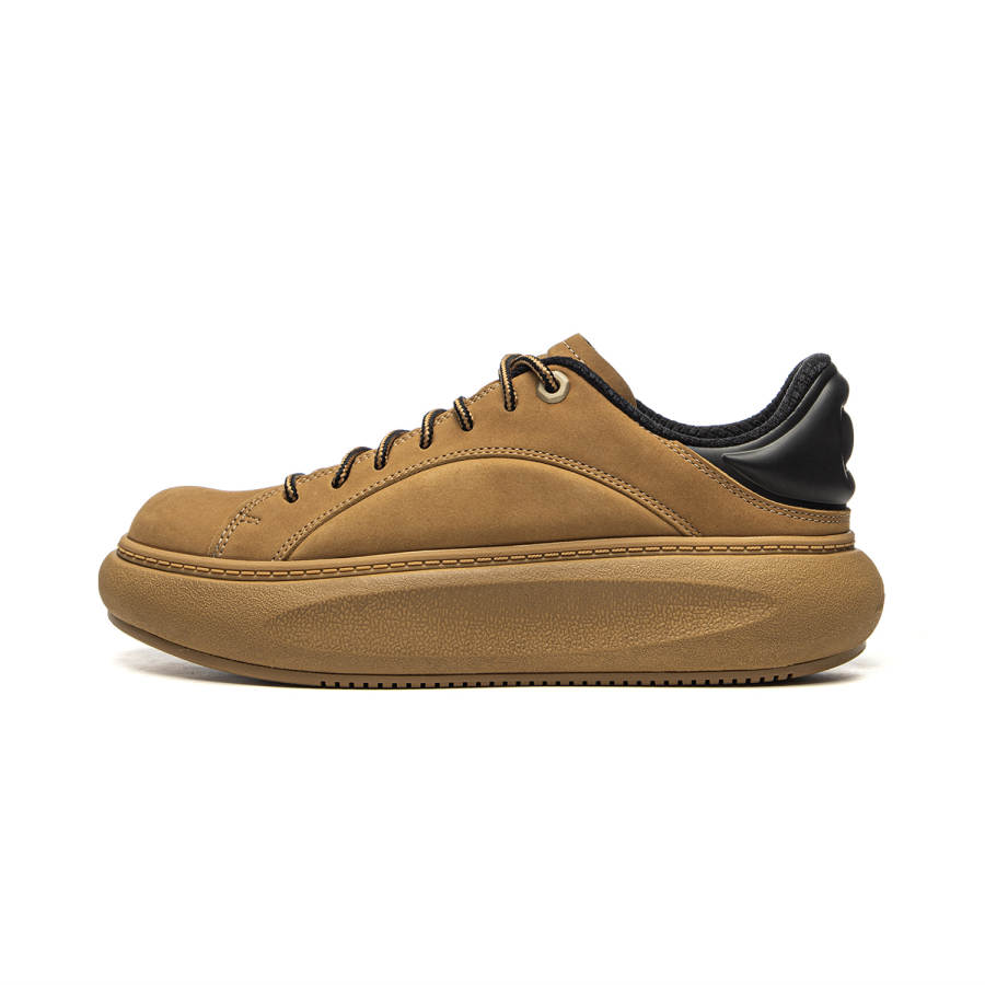 Li-Ning Li Ning Yun You C4D Slip Resistant Abrasion Resistant Low top Casual Shoes Women's Brown