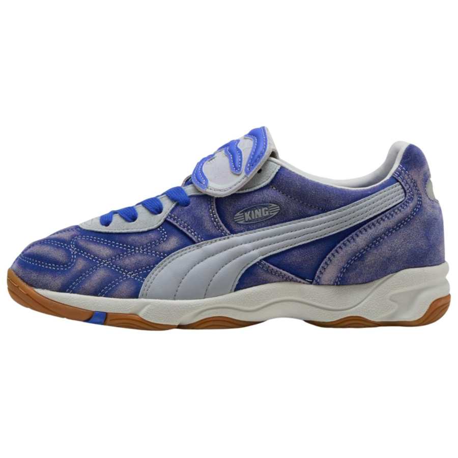 PUMA X KIDSUPER King Indoor Soft Comfortable Low-Top Casual Shoes Unisex Blue