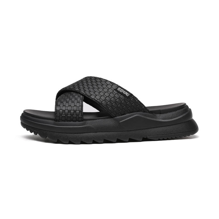 HUNU HUNU Slide Slippers Men's Black