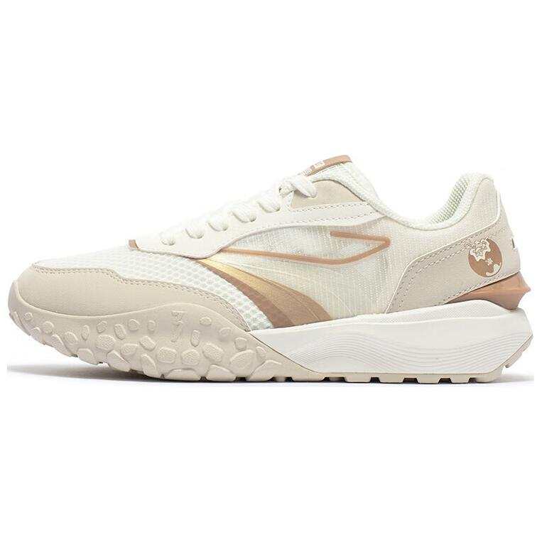 361° Cushioning Abrasion Resistant Low top Casual Shoes Women's Ecru