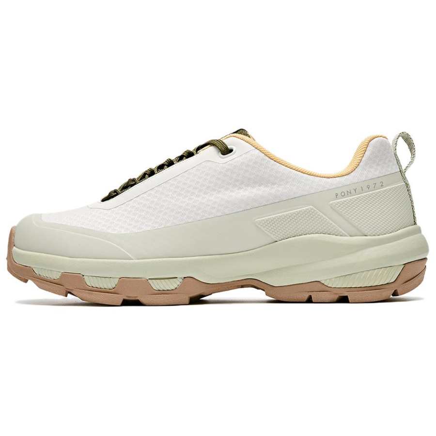 Pony Slip Resistant Abrasion Resistant Low top Casual Shoes Men's Ecru