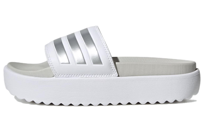Adidas Adidas Wmns Adilette Platform Slide 'White Zero Metallic' Women's