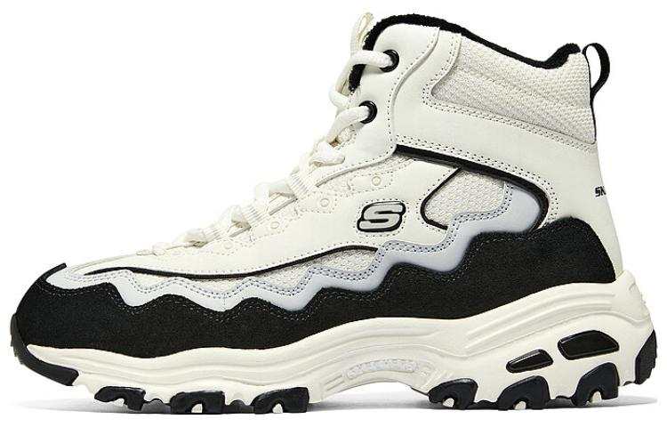 Skechers D'Lites New Lane Sneaker 'White Black Grey' Women's