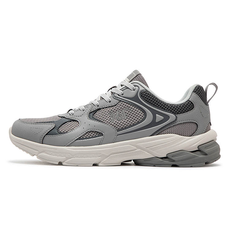 361° Life Collection Abrasion Resistant Slip Resistant Low top Casual Shoes Men's Gray