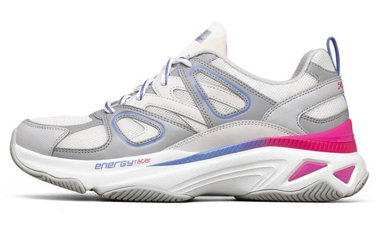 Skechers Energy Racer Running Shoes White/Blue/Red Women's