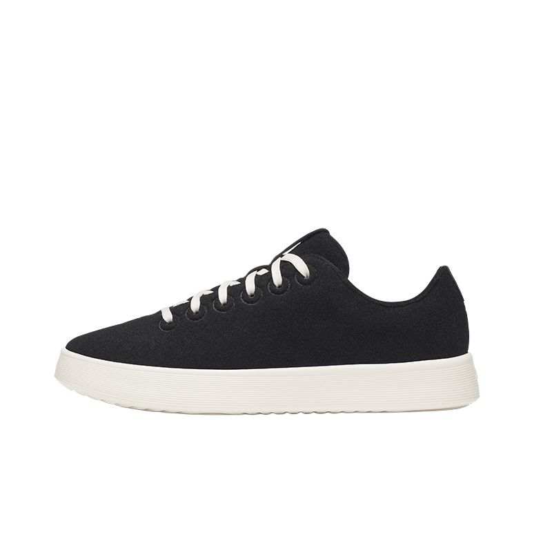 Allbirds Wool Cruiser Lightweight Low top Casual Shoes Women's Natural Black