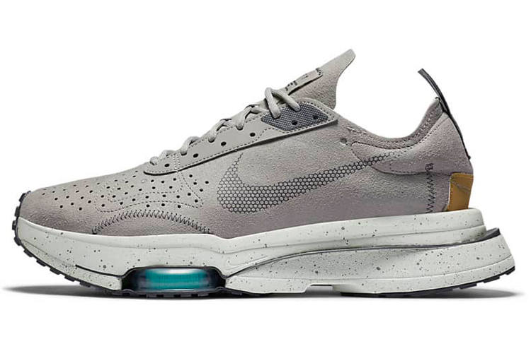 Nike Nike Air Zoom Type Sports Cushioning Slip Resistant Breathable Lightweight Low top Casual Shoes Men's Dove Gray